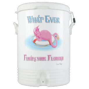 Whatever Floats Your Flamingo 3 Cooler