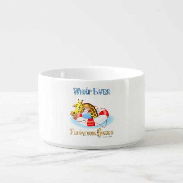 Whatever Floats Your Giraffe 2 Bowl (Center)