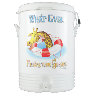 Whatever Floats Your Giraffe 2 Cooler