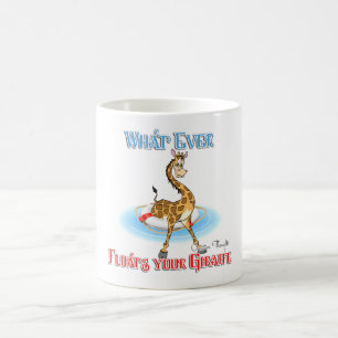 Whatever Floats Your Giraffe Coffee Mug
