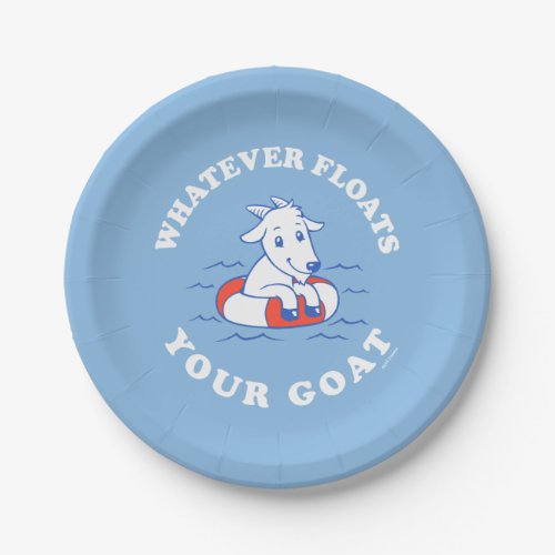 Whatever Floats Your Goat Paper Plates