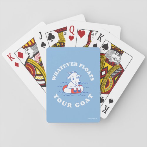 Whatever Floats Your Goat Playing Cards