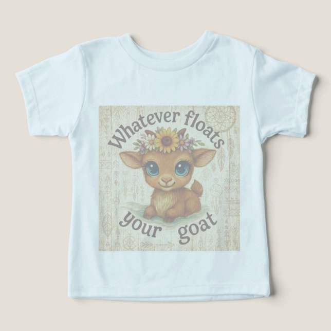 Whatever Floats Your Goat Tee (Design Front)