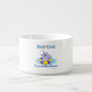 Whatever Floats Your Happy Elephant Bowl