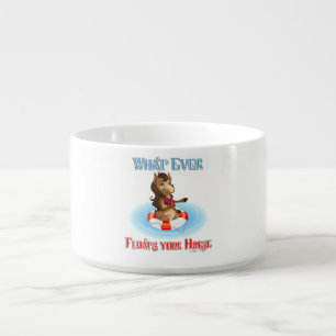 Whatever Floats Your Horse Bowl