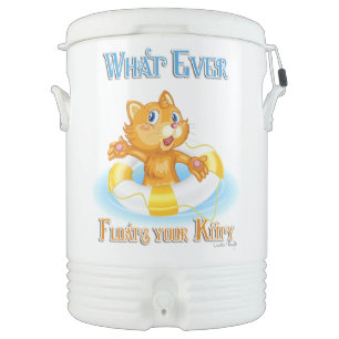 Whatever Floats Your Kitty Cooler