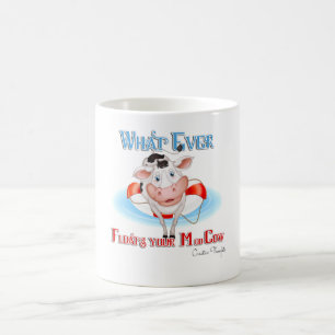 Whatever Floats Your Moo Cow Coffee Mug
