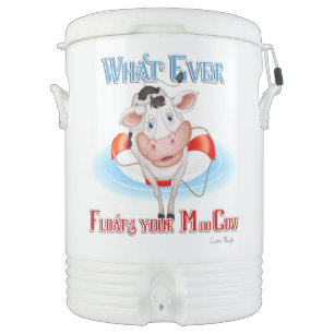 Whatever Floats Your Moo Cow Cooler