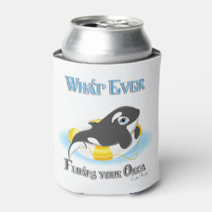 Whatever Floats Your Orca Whale Can Cooler