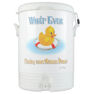 Whatever Floats Your Rubber Ducky Cooler