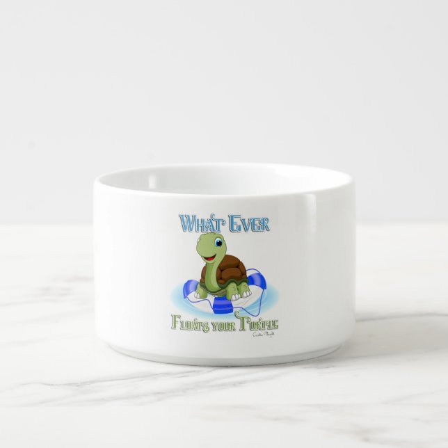 Whatever Floats Your Turtle 2 Bowl (Center)