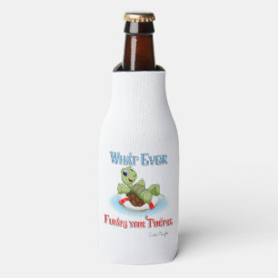 Whatever Floats Your Turtle Bottle Cooler