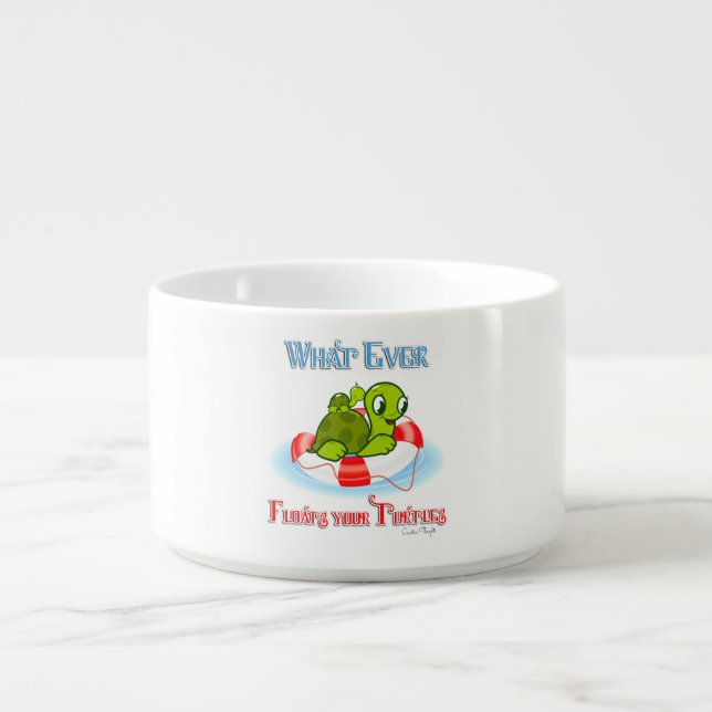 Whatever Floats Your Turtles 2 Bowl (Center)