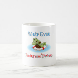 Whatever Floats Your Turtles Coffee Mug