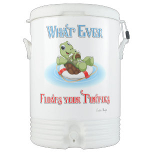 Whatever Floats Your Turtles Cooler