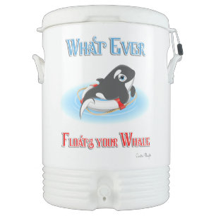 Whatever Floats Your Whale Cooler
