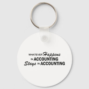 Whatever Happens - Accounting Keychain