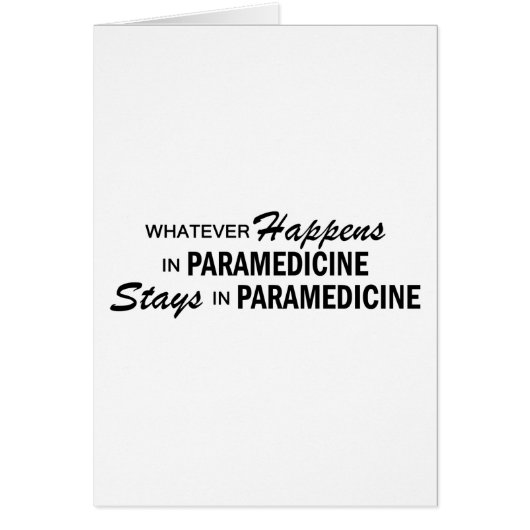 Whatever Happens - Paramedicine (Front)