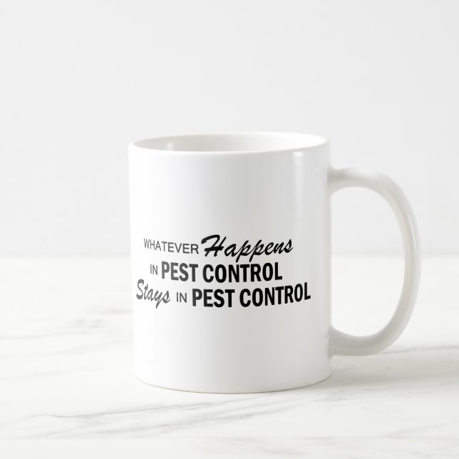 Whatever Happens - Pest Control Coffee Mug (Right)