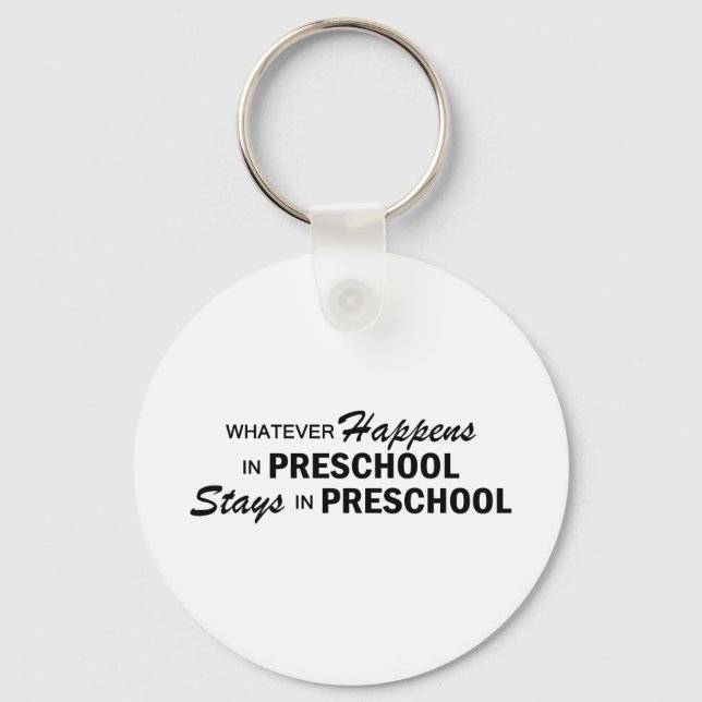 Whatever Happens - Preschool Keychain (Front)