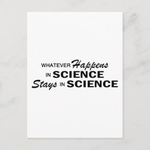 Whatever Happens - Science Postcard
