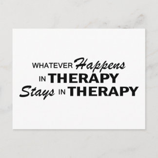 Whatever Happens - Therapy Postcard