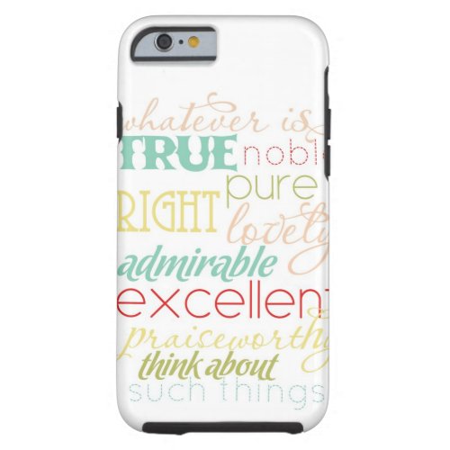 whatever is true iPhone 6 case_ retro kitchen Tough iPhone 6 Case