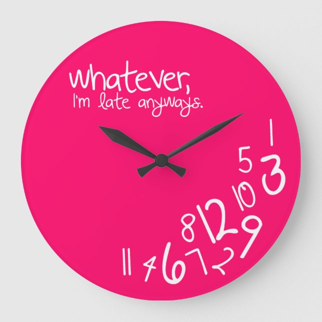 whatever large clock (Front)