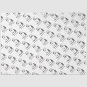 Whatever Old English Sheepdog (Gray 1) Dog Funny Tissue Paper