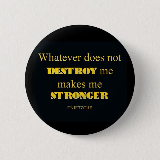 WHATEVER PINBACK BUTTON (Front)