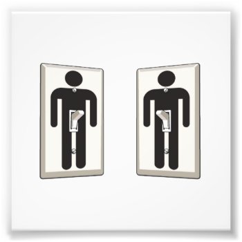 Whatever Turns You On Gay Male Light Switch Photo Print by The_Shirt_Yurt at Zazzle
