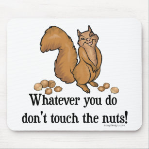 Funny Squirrel Sayings Standard Mice & Keyboards | Zazzle