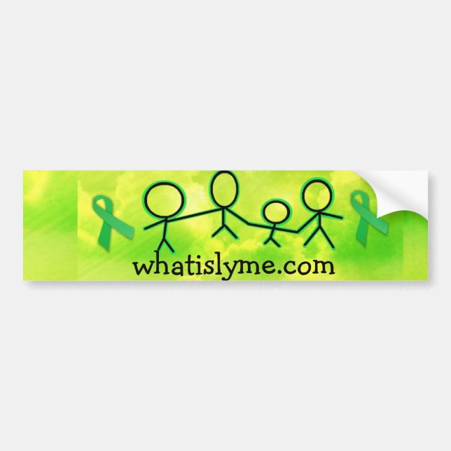 whatislyme.com bumper sticker (Front)