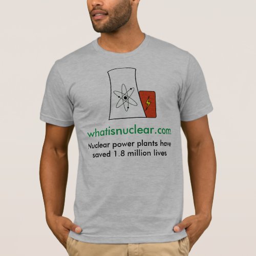 Whatisnuclearcom Nuclear Saves Lives Mens T_shir T_Shirt