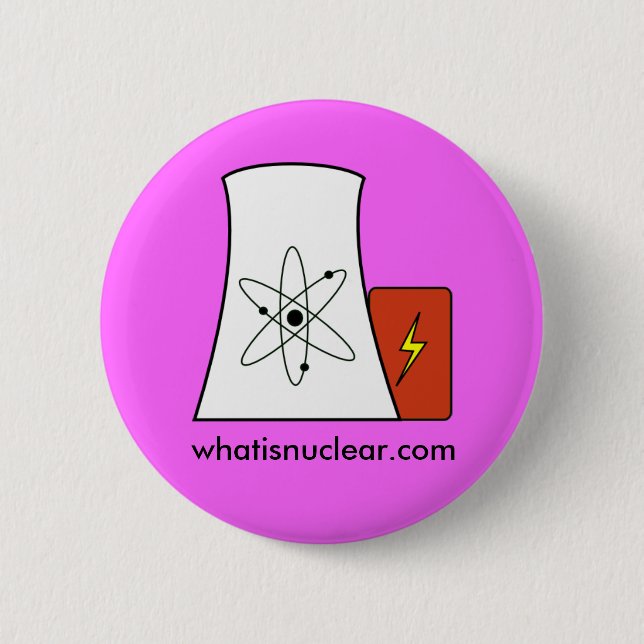 Whatisnuclear.com pink pin (Front)