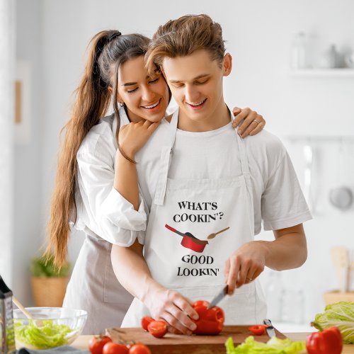 Whats Cookin Good Lookin Personalized Apron