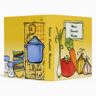 What's Cookin' Recipe Binder