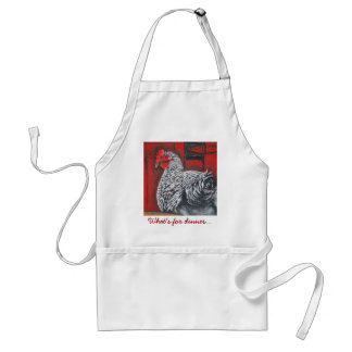 What's for dinner... adult apron