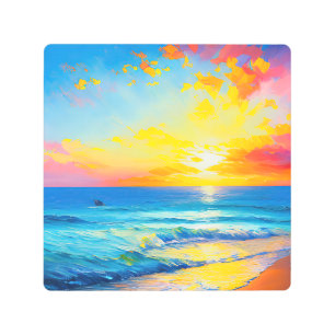 "What's in the water”. Metal Print