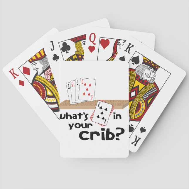 Whats in Your Crib? Poker Cards (Back)