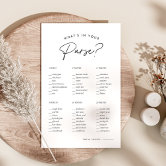 Would She Rather Game Cards For Bridal Shower - 30 Minimalist Cards, 5x7 Inches, Wedding Party Game