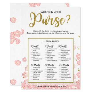 Purse Invitations & Announcements  Zazzle