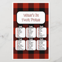 What's In Your Purse Little Lumberjack Baby Shower