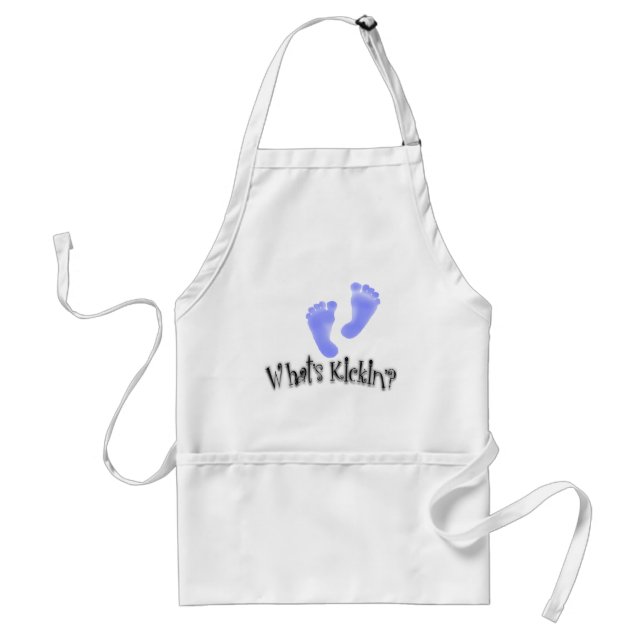 What's Kickin'? Maternity Designs Apron (Front)