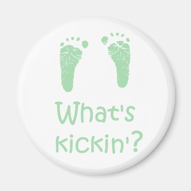 What's Kicking? magnet (Front)