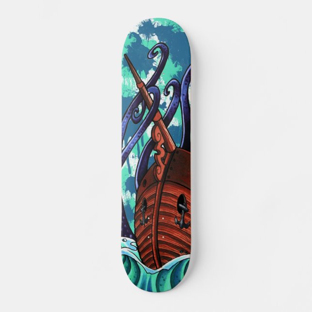 What's Kraken? Skateboard Deck (Front)