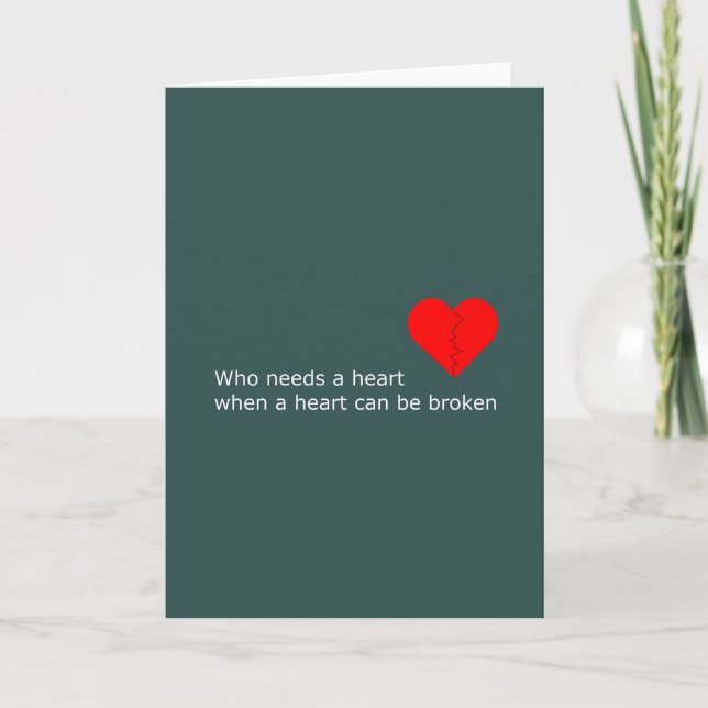 What's love got to do with it holiday card (Front)