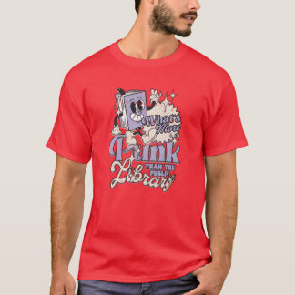 Whats more punk than the public library Punk rock T-Shirt