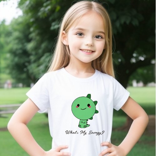 Whats My Energy Vegan Kids T_Shirt