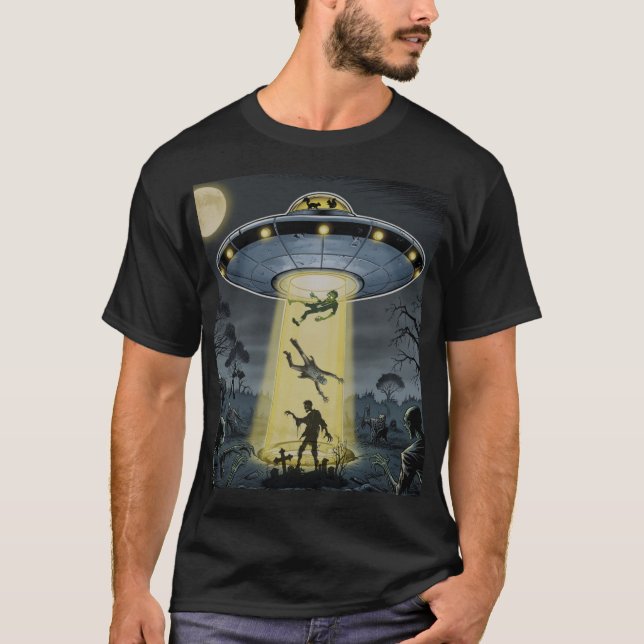 what's next ufo abduction apocalypse t-shirt (Front)